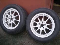 Продам спорт диски Enkei Sport ES шины Nitto NT555R Extreme Drag. 7.0x16 5x100.00 ET32