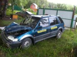 Стекло боковое. Honda Civic Shuttle, EF5 Двигатель D15B