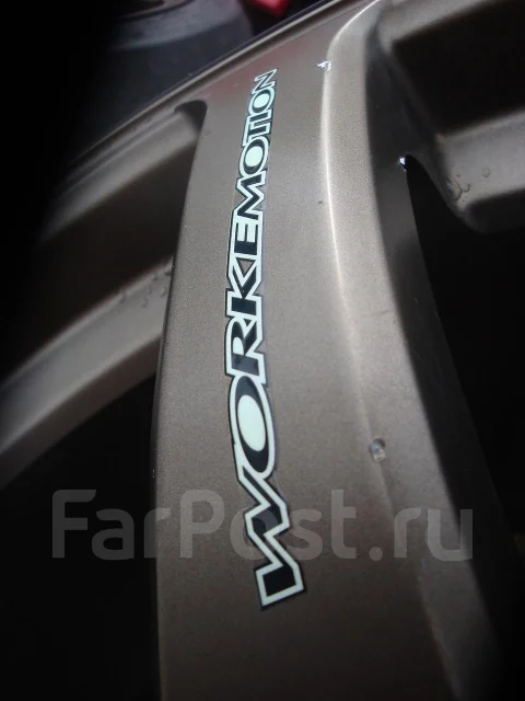 Продам шикарные R18 Work XT7 *DEEP* + Полуслик R888 Toyo Proxes