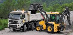 Volvo BL71B. Экскаватор-погрузчик , 4 800 куб. см., 1,00 куб. м.