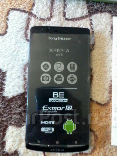 Sony Ericsson Xperia arc S ����