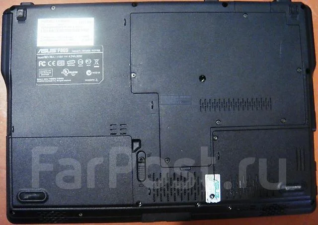 Asus F80S. 2����, ��� 4 ��, ���� 250���, ����������� �� 3��. ����
