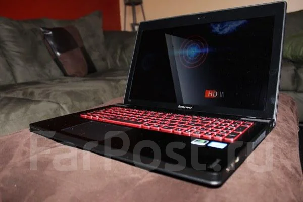Lenovo IdeaPad Y510p. 2,4����, ��� 8 ��, ���� 1 000���, WiFi: 1, Bluetooth: 1, ����������� �� 5��. ����