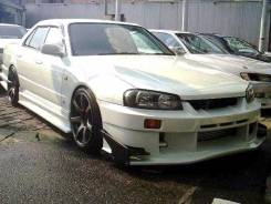 Порог пластиковый. Nissan Skyline, DR30, HR34, BNR34, ENR34, ER34