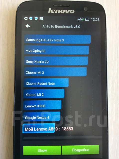 Lenovo A859. �/� ����