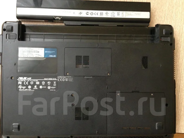 Asus A42F. ��� 2048 ��, ���� 300���, WiFi: 1, Bluetooth: 1 ����