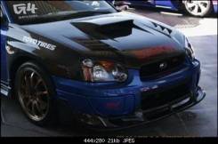 Капот. Subaru Impreza WRX STI, GDB