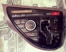 Кронштейн климат-контроля. Toyota Isis