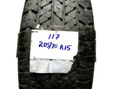Bridgestone Dueler H/T. Всесезонные, 2010 год, износ: 20%, 1 шт