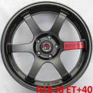 RAYS VOLK RACING. 8.0x18, 5x100.00, ET40, ЦО 73,1 мм.
