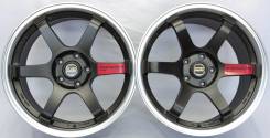 RAYS VOLK RACING. 8.0/9.0x18, 5x100.00, ET40/35, ЦО 73,1 мм.