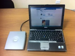 Dell Latitude. 1,2����, ��� 2048 ��, ���� 80���, WiFi: 1, Bluetooth: 1, ����������� �� 2��. ����