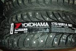 Yokohama Ice Guard IG35+. Зимние, шипованные, 2016 год, без износа, 4 шт