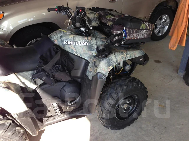 Suzuki KingQuad 750. ��������, ��, �� ����