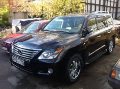 Накладка на фару. Lexus LX570