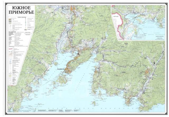 Подробная карта приморского края хасанского района приморского края