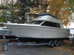 Bayliner. Год: 1995 год, длина 8,50 м., двигатель стационарный, 220,00 л.с., дизель