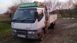 Mitsubishi Canter. Грузовик с манипулятором, 4 600 куб. см., 3 000 кг.