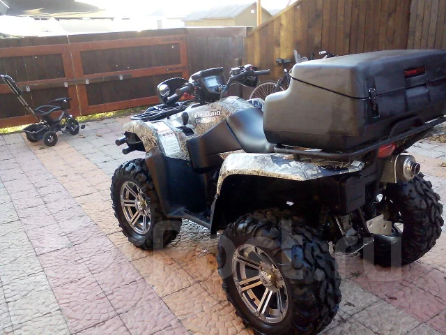 Suzuki KingQuad 750. ��������, ��, �� ����