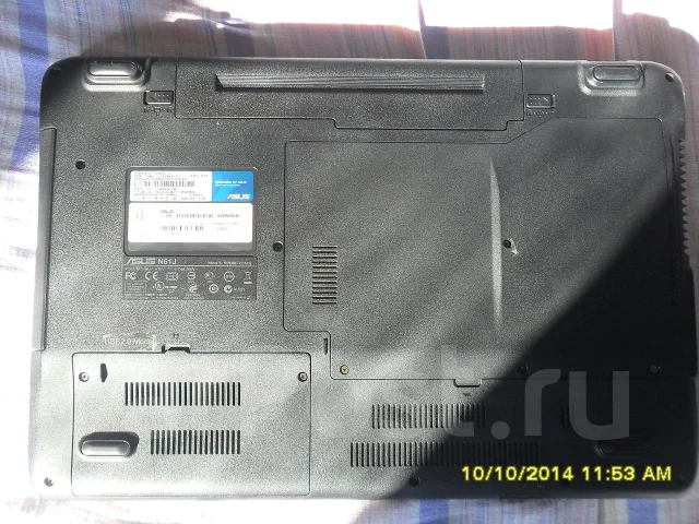 Asus N61Jv. 2,4����, ��� 3072 ��, ���� 500���, WiFi: 1, ����������� �� 2��. ����
