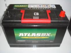 Atlasbx. 90 А.ч., левое крепление, производство Корея