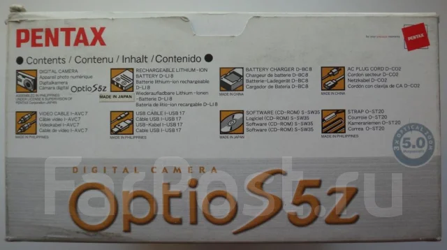 Pentax Optio. 5 - 5.9 ��, ���: 3� ����
