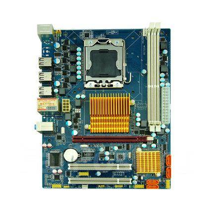 Материнская плата LGA1366 x58 mATX + 6/12 ядер проц, Canyon, б/у, в ...