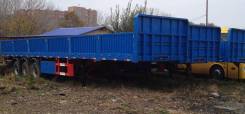 Tongyada. Бортовой контейнеровоз, пневмоподвеска, односкатный, 40 000 кг.