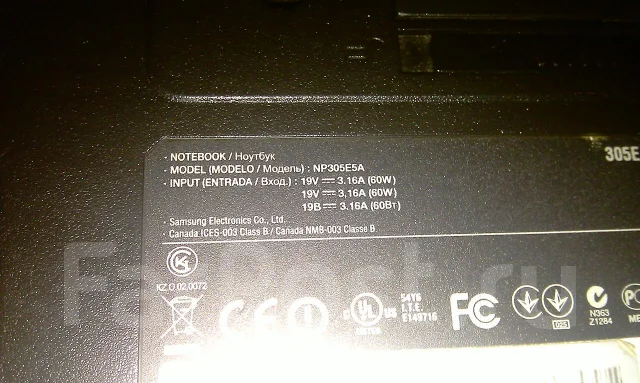 Samsung 305E5A. 4,8����, ��� 6 ��, ���� 500���, WiFi: 1, Bluetooth: 1, ����������� �� 12��. ����