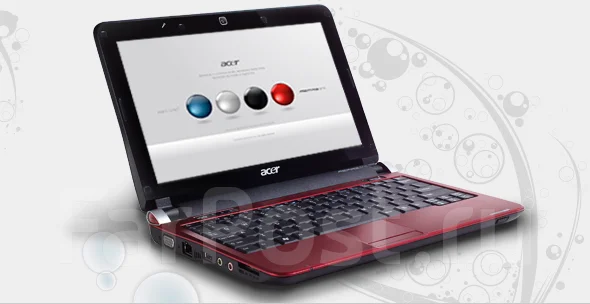 Acer Aspire One D250. 1,6����, ��� 1024 ��, ���� 160���, WiFi: 1, Bluetooth: 1, ����������� �� 8��. ����