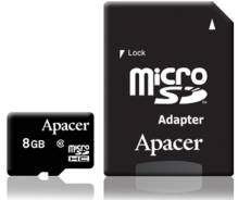 MicroSD. 8 Гб, интерфейс USB