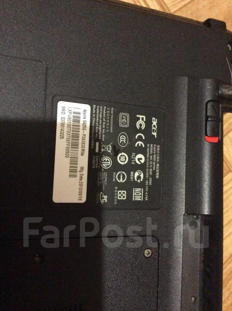 Acer Aspire 5625G-P343G32MiKs. 2,3����, ��� 1024 ��, ���� 500���, WiFi: 1, ����������� �� 2��. ����