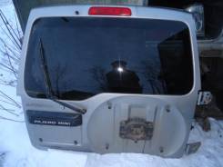 Дверь багажника. Mitsubishi Pajero Mini, H58A Двигатель 4A30