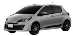 Шторки. Toyota Vitz