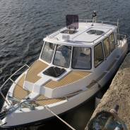 Каютный катер FishRoad 650 cabin г. в. 2017. Год: 2017 год, длина 6,50 м., двигатель подвесной, бензин. Под заказ