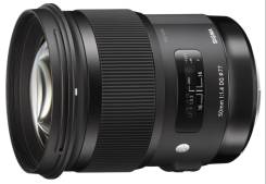 Новый Sigma AF 50/1.4 DG HSM Art Nikon, Canon. В Наличии! "Тапир-фото". Для Nikon