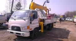 Hyundai HD78. Кран-манипулятор HD- 78 + Soosan SCS334, 4 000 куб. см., 4 700 кг., 7 м.