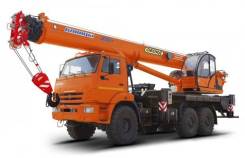 Клинцы КС-55713-5К-4. Автокран КС-55713-5К-4 25т. (Камаз-43118+доп. противовес)