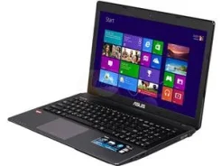 Asus K55N. 1,9����, ��� 4 ��, ���� 500���, WiFi: 1, Bluetooth: 1, ����������� �� 6��. ����