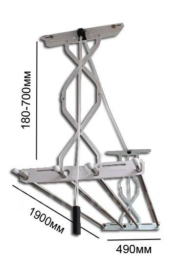 Сушилка для белья потолочная «Artex», Корея - Хозтовары во Владивостоке