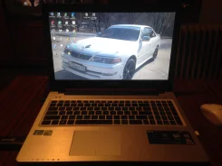 Asus K56C. 1,7����, ��� 512 ��, ���� 750���, ����������� �� 10��.