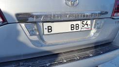 Накладка багажника. Toyota Land Cruiser