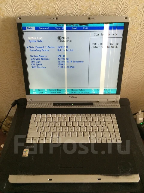 Fujitsu Siemens Amilo. ���� 60���, WiFi: 1 ����
