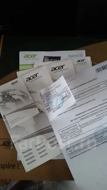 Acer Aspire E. 2,7����, ��� 6 ��, ���� 1 000���, ����������� �� 48��. ����