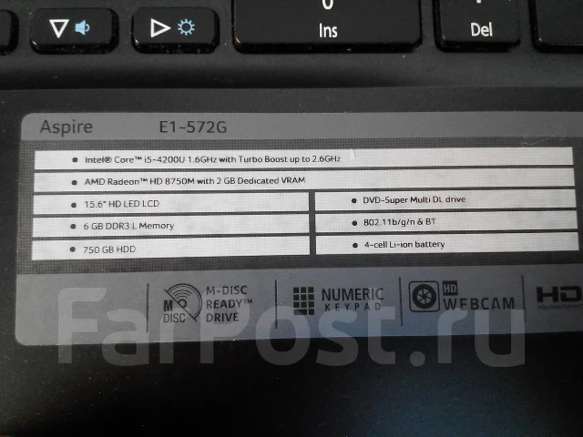 Acer Aspire E1-572G ����