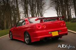 Бампер. Nissan Skyline, HR34, BNR34, ER34, ENR34