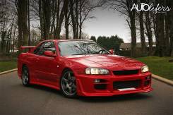 Обвес кузова аэродинамический. Nissan Skyline, HR34, BNR34, ER34, ENR34