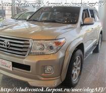 Обвес кузова аэродинамический. Toyota Land Cruiser, UZJ200W, J200, GRJ200, URJ200, URJ202, UZJ200, VDJ200, URJ202W Двигатели: 1VDFTV, 1URFE, 3URFE, 1G...