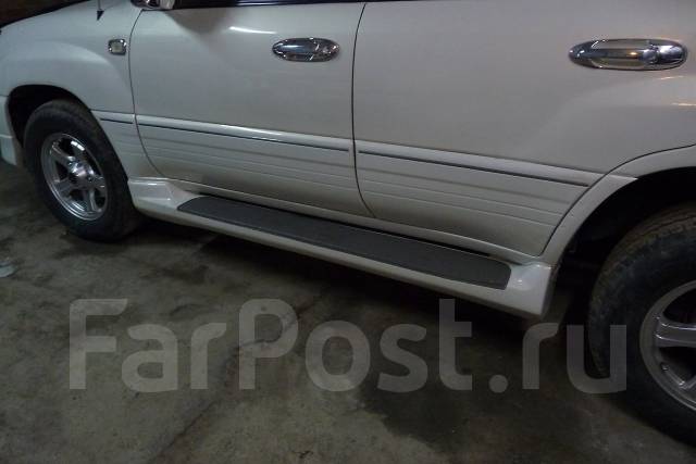 подножка ленд крузер 100. порог toyota land cruiser 100. порог toyota land cruiser 100. Land cruiser 100. подножки тойота ленд крузер 100.
