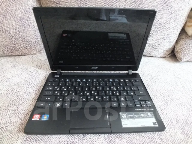 Acer Aspire One 725. 1����, ��� 2048 ��, ���� 500���, ����������� �� 5��. ����